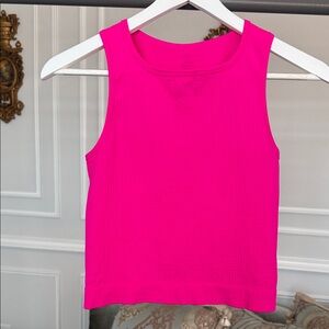 Vibrant Pink Sleeveless Top SIZE M/L